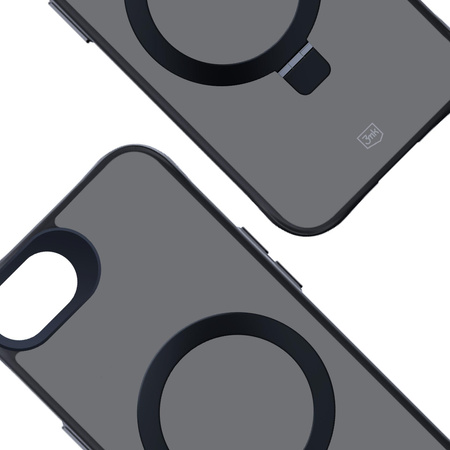 Apple iPhone 16E - 3mk Smoke Case Mag&Stand