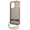 Guess GUHCP13LHTSGSK iPhone 13 Pro / 13 6,1 &quot;black / black hardcase Translucent Stap