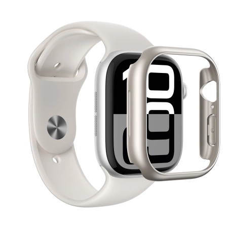 Etui AMAZINGTHING Minimal Case do Apple Watch 46mm – srebrne