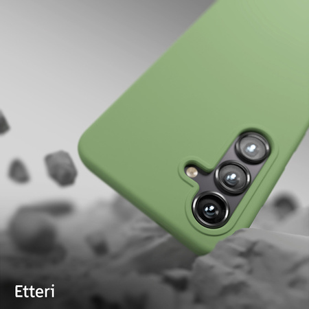 Nakładka Etteri Silicone Case do Samsung Galaxy A56 5G jasnozielona