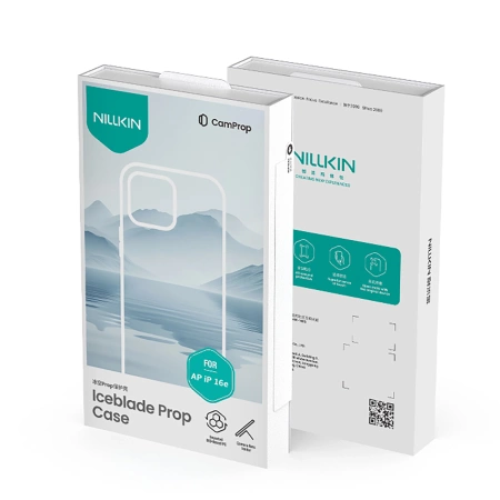 Etui Nillkin Iceblade Prop Magnetic z podstawką na iPhone 16e - zielone