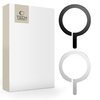 Metalowy Pierścień / Ring MagSafe 2-pack Tech-Protect Universal Magnetic Ring czarny / srebrny