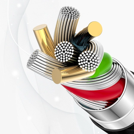 Dudao L9C Max 240W PD USB-C - USB-C Kabel 1,2m - Schwarz