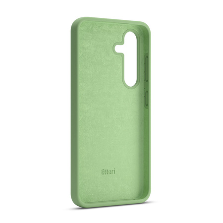 Nakładka Etteri Silicone Case do Samsung Galaxy S24 jasnozielona