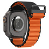 SPIGEN WBF1 BAND APPLE WATCH 6 / 7 / 8 / 9 / 10 / SE / ULTRA 1 / 2 (44 / 45 / 46 / 49 MM) BLACK/ORANGE