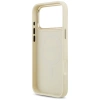Guess Peony Hot Stamp MagSafe Case for iPhone 17 Pro Max - Beige