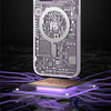 Kingxbar PQY Geek Series Magnethülle für iPhone 14 MagSafe Gold