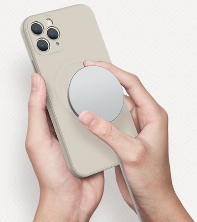 TEL PROTECT MagSilicone Case do Iphone 13 Pro Granatowy