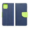 Kabura Fancy Book do IPHONE 16 granatowy / limonkowy