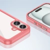 Outer Space Case mit Gelrahmen für iPhone 16 Plus – rot
