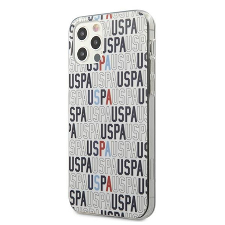 US Polo USHCP12LPCUSPA6 iPhone 12 6,7" Pro Max biały/white Logo Mania Collection