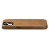 iCarer Oil Wax Premium Leather Case skórzane etui iPhone 14 Plus magnetyczne z MagSafe brązowy (WMI14220703-TN)