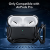 Schutzhülle APPLE AIRPODS PRO ESR Cyber Armor Halolock MagSafe schwarz
