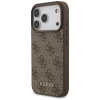 Etui Guess 4G Classic na iPhone 17 Pro - brązowe