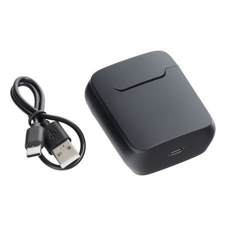 Mikrofon bezprzewodowy krawatowy dla Typ C z etui ładującym S11