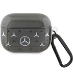Original Case APPLE AIRPODS PRO Mercedes Cover Large Star Pattern (MEAP8DPMGS) black