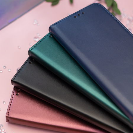 Etui Smart Magnetic do Xiaomi Redmi 15c 4G EU burgundowe