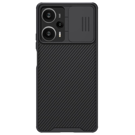 Xiaomi Redmi Note 12 Turbo / Xiaomi Poco F5 Armor Case with Camera Cover Nillkin CamShield Pro Case - Black