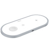 HOCO ładowarka indukcyjna Qi 3w1 ( telefon + zegarek + airpods ) 2A 10W CW24 biała