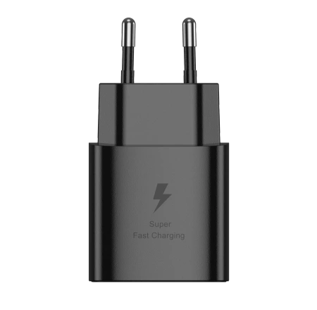 Ładowarka Sieciowa 25W PD 1xUSB-C + Kabel USB-C/USB-C Jellico EU25 czarna