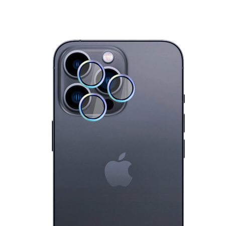 Apple iPhone 15 Pro - HARDY Lens Protection Pro Rainbow