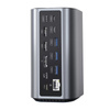 Docking Station 17w1 Blitzwolf BW-TH15 2xHD+DP+4xC+3xUSB 3.0+USB 3.1+C 3.2+C PD+RJ45+micro SD+SD+3,5mm Audio