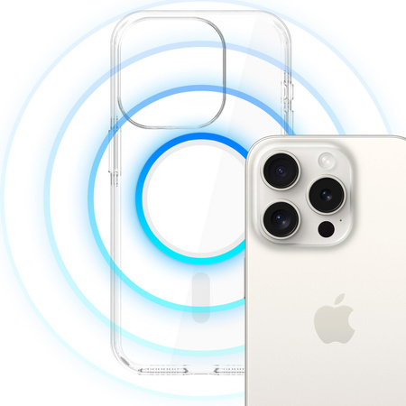Apple iPhone 15 Pro - 3mk EverClear MagCase