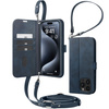 Spigen Wallet S Pro Hülle für iPhone 15 Pro – Marineblau
