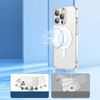 Joyroom 14D Magnetic Case magnetyczne etui do iPhone 14 Pro Max kompatybilne z MagSafe przezroczysty (JR-14D8)