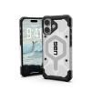 UAG Pathfinder Clear MagSafe Case for iPhone 17 - White and Gray