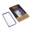 PanzerGlass ClearCase antibacterial case with Military Grade certificate for iPhone 13 / 14 / 15 - transparent purple