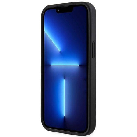 Guess GUHMP14MHGCFSEK iPhone 14 Plus 6.7" czarny/black hardcase GCube Stripes MagSafe