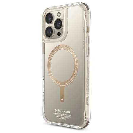 Skinarma etui Saido iPhone 16 Pro Max    6.9" Magnetic Charging szampański/champagne