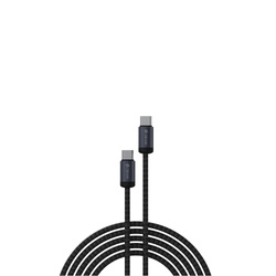 Devia kabel Gracious EC646 PD USB-C - USB-C 1,0 m 60W 3A czarny