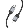 Kabel USB C do Lightning Hoco PD 27W 1 m X110 czarny