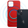 Apple iPhone 13 - 3mk Hardy MagSilicone Red