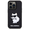 Karl Lagerfeld KLHCP14L3DRKHNK iPhone 14 Pro 6.1" black/black hardcase Rubber Choupette 3D