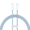 Baseus Dynamic kabel USB Typ C - Lightning Power Delivery 20W 1m  niebieski (CALD000003)
