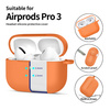 TECH-PROTECT SILICONE HOOK APPLE AIRPODS PRO 3 COSMIC ORANGE