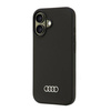 Audi nakładka Silicone Case do iPhone 16 6.1" czarna