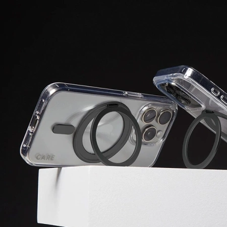 CARE by PanzerGlass Feature Kickstand Case iPhone 16 Pro Max 6,9&quot; schwarz/schwarz MagSafe 1324