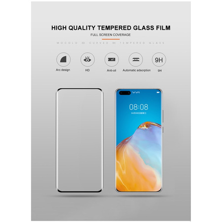 Mocolo 3D Glass Full Glue - Szkło ochronne Huawei P40 Pro