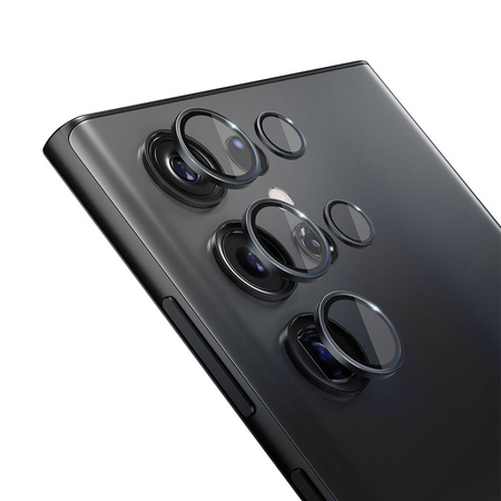 Samsung Galaxy S23 Ultra - 3mk Objektivschutz Pro Schwarz