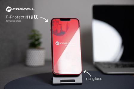 Szkło Hartowane Forcell Matt Glass - do Iphone XS Max / 11 Pro Max czarny