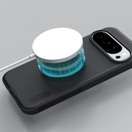 Etui Nillkin Super Frosted Shield Pro Magnetic na Google Pixel 10/10 Pro kompatybilne z MagSafe - czarne