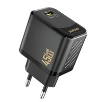 Dudao A28 45W GaN USB-C Wall Charger - Black