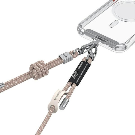 Skinarma Dyno uniwersalna smycz do telefonu brzozowy/birch