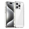 Etui Outer Space Case na iPhone 16e pokrowiec z elastyczną ramką - przezroczyste