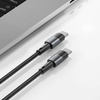 Cable 5A PD100W 0,25m USB-C - USB-C Tech-Protect Ultraboost grey