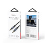 Yesido Kabel Audio YAU39 3.5mm Aux Male - 3.5mm Aux Male, 1m, BLACK / CZARNY
